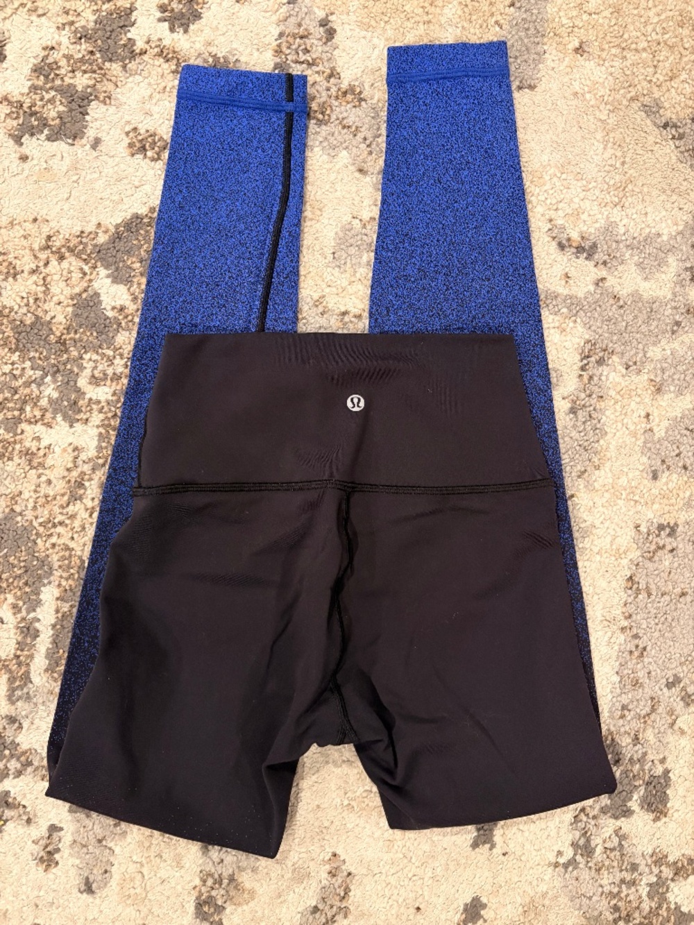 Lululemon Wunder Under High-Rise Tight 28" Ombre Speckle Blue 4